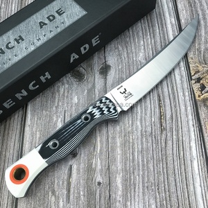 Couteau de chasse, utilitaire, de camping et de survie BM-MetCrafter 15500 CPM-S45VN, manche en fibre G10 bicolore, EDC, multi-usage, Kydex - Product Image 5