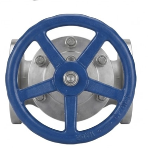 วาล์วประตูเหล็กกล้าไร้สนิม Sealmech 45X-16 รุ่น OS Y วาล์วแบบมีหน้าแปลน SS304/SS316 ขนาด 150LB แบบก้านยก ควบคุมด้วยมือ สำหรับใช้ในอุตสาหกรรมปิโตรเคมี - Product Image 3