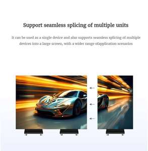 P2.5 30% discount can be spliced LED posters, mobile digital signage on the floor for store advertising - Product Image 6
