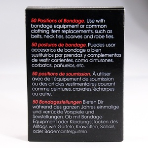 <span class=keywords><strong>Cartas</strong></span> de Bondage de 50 posiciones para adultos, Juguetes <span class=keywords><strong>sexuales</strong></span> BDSM, Sexy, desnuda, juegos de cama, <span class=keywords><strong>cartas</strong></span> exóticas - Product Image 6