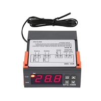 Contrôleur de température numérique STC-1000 110-220V, thermostat micro-ordinateur avec câble de 1 m