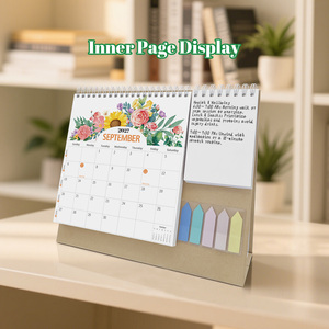Nuevo Calendario de Escritorio Personalizado 2027 con Notas Adhesivas y Bloc de Notas para Oficina - Product Image 2