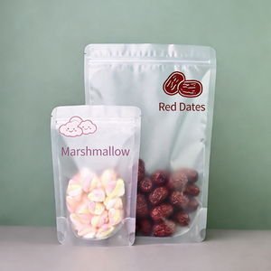 Bolsas con Cierre Hermético Personalizables al por Mayor, <span class=keywords><strong>Mate</strong></span>, Transparentes, con Opciones <span class=keywords><strong>de</strong></span> Impresión Personalizada - Product Image 1