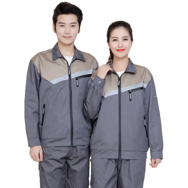 Polyester Cotton TC80/20 High Quality Brand Factory Office Oil Field Work Wear Customized