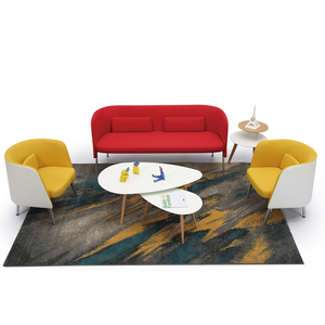 Modern Restaurant Food Restaurant Upholstered <strong>Sofa</strong> Furniture <strong>Cafeteria</strong> - Product Image 4