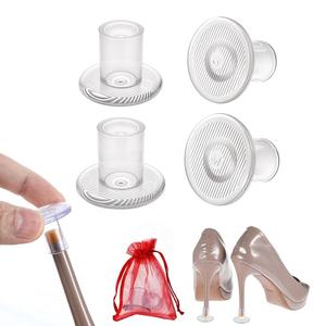 Protectores de Tacón Transparentes para Zapatos de Novia, Tapones para Tacones Altos para Césped, Cubiertas para Tacones Altos - Product Image 3