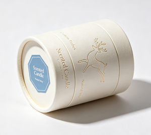 Cajas de Cartón de Lujo para Velas Aromáticas con Impresión Personalizada, Tubos de Papel para Velas con Logotipo, Ecológicos, Venta al Por Mayor - Product Image 1