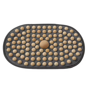 CZFIT Tabla de Acupresión y Reflexología Podal de Madera Original Personalizable, Material Sólido Seco, para Cuidado de la Salud, con Palos, Bolas y Rodillos de Masaje - Product Image 3
