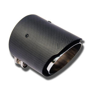 Tubo de silenciador de punta de <span class=keywords><strong>escape</strong></span> de fibra de carbono estilo AK para BMW M235i F82 <span class=keywords><strong>M3</strong></span> F80 M4 - Product Image 1