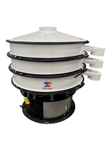 Trilzeef poederdeeltjes cirkelvormige scheider landbouwzaad sorteer- en zeefmachine - Product Image 1
