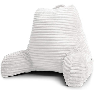 <span class=keywords><strong>Coussin</strong></span> de lecture et de soutien dorsal pour lit, canapé et dossier de fauteuil, grand format, avec accoudoirs, housse amovible, en mousse à mémoire de forme déchiquetée, thérapeutique - Product Image 1