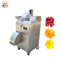 Groente En Fruit Snijmachine Aardappel Wortel Tomaat Mango Apple Dobbelstenen Dicer Kokosnoot Dicing Machine