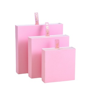 Custom Logo Cardboard Jewelry Gift Bag Necklace Drawing Box Package Slide Drawer Paper Box Jewelry Packaging