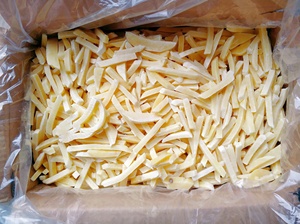 Deliciosas Papas Fritas Congeladas Saludables, Tiras de Patata Premium Frescas, Certificadas Halal, Vegetales Procesados IQF, 2 Años de Duración - Product Image 3