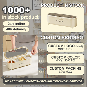 Giá để gia vị UFORU bằng nhựa hiện đại, tiết kiệm không gian, hộp đựng gia vị ngăn kéo, hộp đựng gia vị nhà bếp - Product Image 2