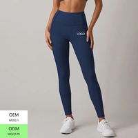 Leggings de yoga pour femmes, taille haute, élastiques, effet push-up et galbant, pour le sport et l'entraînement, vente en gros