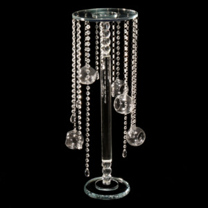 Nuovo stile decorazione di cerimonia nuziale 60cm 80cm altezza cristallo fiore Stand tavolo <span class=keywords><strong>lampadario</strong></span> candeliere - Product Image 4