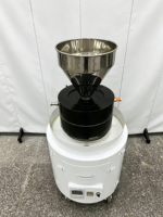 Moulin à Matcha Cérémonial Électrique Automatique en Pierre Naturelle Noire avec Boîte de Vitesses pour le Marché Haut de Gamme