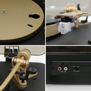 Cinturón de grabación de vinilo de <span class=keywords><strong>alta</strong></span> <span class=keywords><strong>fidelidad</strong></span> para escritorio, transmisión de dientes azules, reproductor de <span class=keywords><strong>tocadiscos</strong></span> con aguja para dj, diseño perfecto - Product Image 5