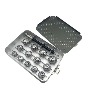 Kit de instrumentos ortopédicos de acero inoxidable alemán de alta calidad, escariador de receso de acetábulo Manual, escariadores de receso acetabular - Product Image 1