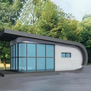 สถานีบริการซันนี่เฮ้าส์ซิตี้ โครงสร้างสแตนเลส สำหรับการค้าปลีก การจัดเก็บ ระบบแชร์อัจฉริยะ โมดูลาร์อัจฉริยะ ใช้งานง่าย พร้อมมอเตอร์ - Product Image 1