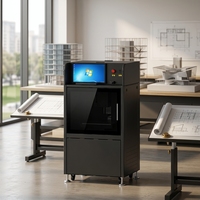 Impresora 3D Industrial SLA de 450 mm, Alta Precisión, Plataforma de Construcción de Granito Ajustable con Punto Láser