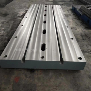 औद्योगिक वेल्डिंग और मशीन अनुप्रयोगों के लिए ग्रेनाइट सतह प्लेट के साथ नया कच्चा लोहा टी-चैनल निरीक्षण और परीक्षण मंच - Product Image 5