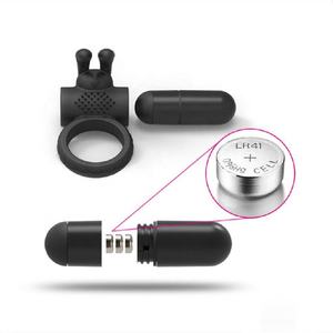 Cincin Penis bergetar silikon kuat untuk pria mainan seks dengan fitur pijat klitoris jenis produk cincin Penis - Product Image 3