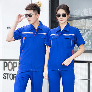 2022 vente chaude populaire nouvelle conception Logo personnalisé combinaison sécurité uniforme d'entreprise vêtements de travail vêtements de travail - Product Image 6