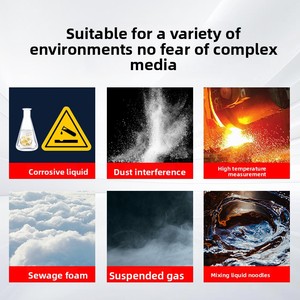 Máy phát mức <span class=keywords><strong>Radar</strong></span> 80Ghz cho vật liệu bụi Silo Than đo chất lỏng rắn với cấu hình Bluetooth - Product Image 6