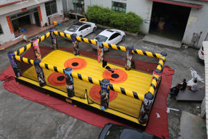 Équipement portatif gonflable extérieur de terrain de jeu d'arène de terrain de football de nouvelle conception-terrain de football et <span class=keywords><strong>château</strong></span> - Product Image 5