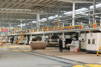 Machine automatique de fabrication de boîtes en carton à double paroi 3, 5, 7 couches, ligne de production de boîtes en carton ondulé 3 plis