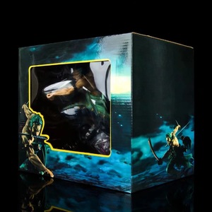 Caja Sorpresa de PVC OEM, Figura de Acción de <span class=keywords><strong>Anime</strong></span> <span class=keywords><strong>y</strong></span> <span class=keywords><strong>Manga</strong></span> Wano, Figura de Acción de <span class=keywords><strong>One</strong></span> <span class=keywords><strong>Piece</strong></span>, Figuras de Acción <span class=keywords><strong>y</strong></span> Juguetes, Figura de Roronoa Zoro - Product Image 4