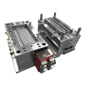 แม่พิมพ์ฉีดพลาสติกแบบคลิป รุ่นใหม่ วัสดุ ABS 1*8 ช่อง ยี่ห้อ <span class=keywords><strong>YUDO</strong></span> ระบบล็อค 8 จุด  วัสดุเหล็ก 2344 HRC48-52 ขัดเงาด้านหลัง - Product Image 6
