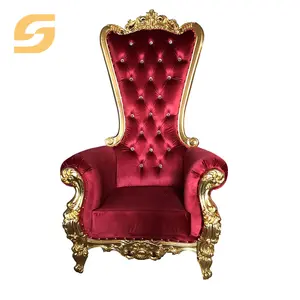 Mobilier Commercial de luxe, chaises de Banquet, de mariage, de roi, à vendre