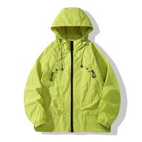 Veste à capuche Printemps Automne pour la randonnée en extérieur, Marque tendance, Style oversize audacieux, Nouveau modèle fin avec badge