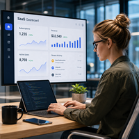 Développement de logiciels basés sur le cloud, application SaaS personnalisée, plateforme SaaS d'entreprise, solution SaaS B2B multi-locataires, système basé sur le web