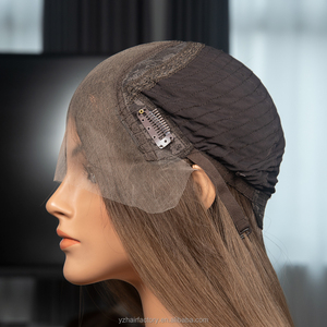 Perruque Casher en Gros Cheveux Russes Doux Base en Dentelle Ondulée Naturelle Perruque Femme Juive en Cheveux Humains - Product Image 3
