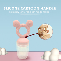 Vente en gros de tétines en silicone sans BPA pour bébé, tétine pour bébé, fruits frais