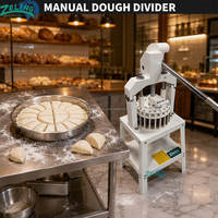 Machine manuelle professionnelle de découpe et de façonnage de pâte à pain et à pizza, pour 36, 20 ou 9 portions égales, équipement de boulangerie