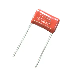 Capacitor de filme de polipropileno (revestimento) para atacado de uso geral PPN 103J 630V