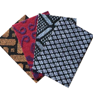 Polyester đơn màu đôi <span class=keywords><strong>Jacquard</strong></span> không dệt kim đấm thảm - Product Image 1