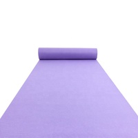 Tapis d'allée de mariage en polyester écologique, antidérapant et durable, pour événements et cérémonies, avec dimensions personnalisables