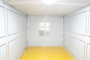 Nóng bán phẳng gói <span class=keywords><strong>container</strong></span> nhà lưu trữ <span class=keywords><strong>container</strong></span> nhà kho nhà để xe cuộn lên cửa nhà để xe - Product Image 5