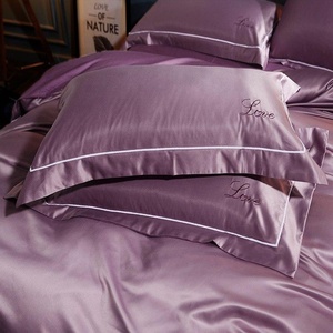 1 coppia di Lusso Del Ricamo Federe di <span class=keywords><strong>Seta</strong></span> di Gelso Pura Super Soft Paio di <span class=keywords><strong>Federa</strong></span> Camera Da Letto <span class=keywords><strong>Cuscino</strong></span> Copre 48*74 centimetri - Product Image 3