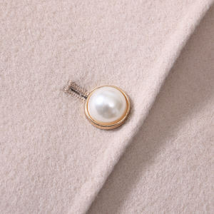 Cappotto di pelliccia di Cashmere per bambini all'ingrosso in pelliccia di vera volpe con collo di pelliccia da ragazza in Cashmere, pelliccia di Cashmere per bambini - Product Image 4