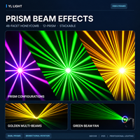 Projecteur Beam Moving Head 380W, lentille 152mm, 18/22 canaux DMX, double prisme, effet Frost, 2 projecteurs avec flight case