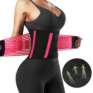 Bandas moldeadoras para el sudor de vientre para mujer, de marca privada accesorio personalizado, soporte adelgazante, recortador de cintura, cinturón de entrenamiento - Product Image 1
