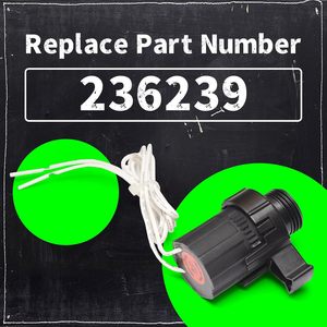 Kit de Reparación de Solenoide Erchon 236239 1 en 1, Color Negro, para Válvulas de Sistemas de Riego por Aspersión - Product Image 3
