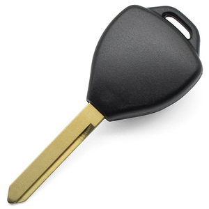 Boîtier de clé de voiture à 4 boutons en ABS noir avec lame de clé Toy47, coque de remplacement pour télécommande de véhicule - Product Image 4